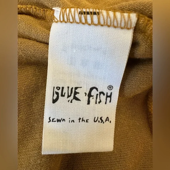 Blue Fish Vintage Golden Velvet Coat - Picture 16 of 16